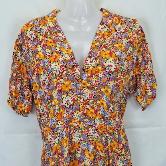 🧡Faithfull The Brand Rayon Dress - Picture 17 of 17